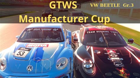 Gran Turismo 7 GTWS Manufacturer Cup VW Beetle Gr 3 Granturismo7