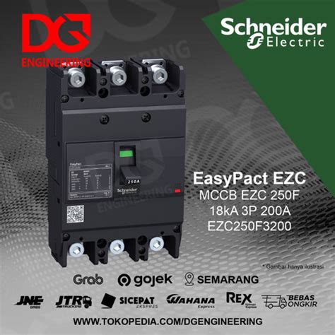 Jual Schneider MCCB EZC250F 18kA 3P 200A EZC250F3200 Kota Semarang