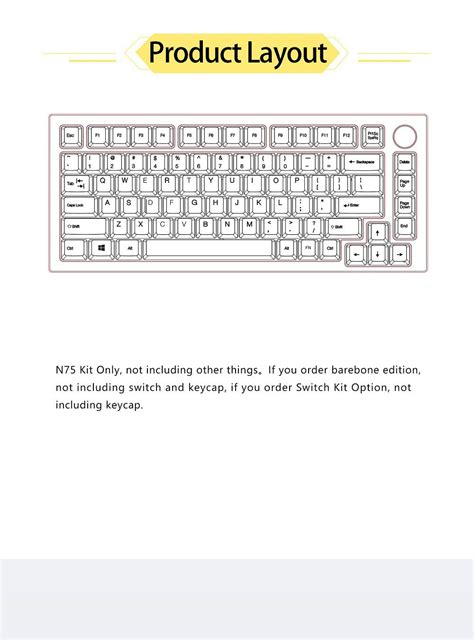 NextTime N75 X75 75 Bluetooth 2 4G 3 Mode Gasket Mechanical Keyboard Kit PCB Hot Swappable
