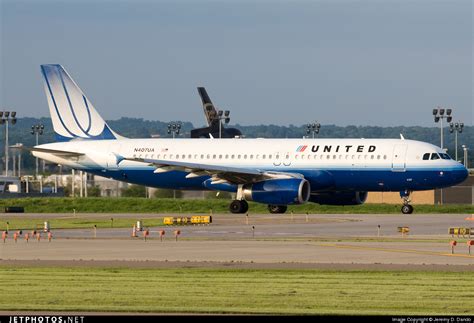 N407UA Airbus A320 232 United Airlines Jeremy D Dando JetPhotos