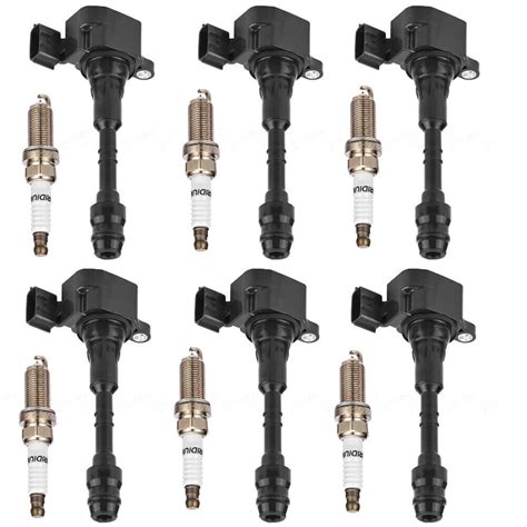 Set Of 6 Ignition Coil Packs For Nissan Altima Xterra Quest V6 Uf349