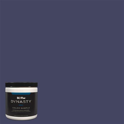 Behr Dynasty Oz Pmd Darkest Navy Satin Enamel Stain Blocking