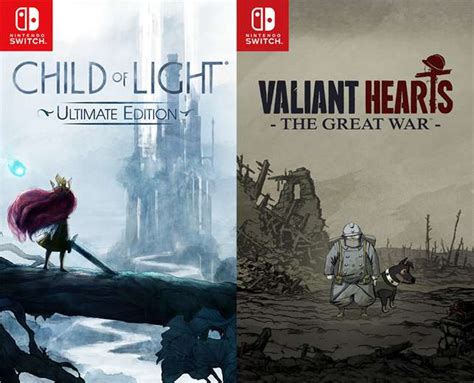 Ubisoft details Child of Light and Valiant Hearts Switch features