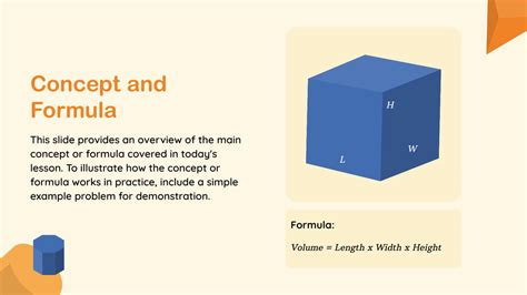 Academic Math Lesson Presentation Template | SlidesAI