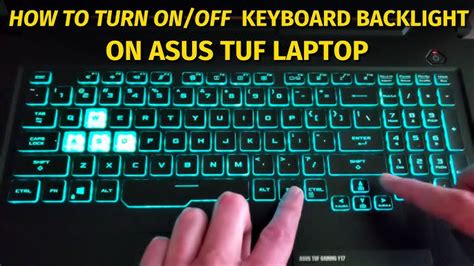 Asus Tuf Gaming A15 Turn Off Keyboard Light | edu.svet.gob.gt