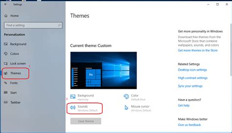 How To Customize System Sounds In Windows 10