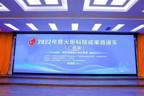 我校组织参加“2022年度火炬科技成果直通车（广西站）”活动 桂林理工大学科技园（知识产权中心技术转移中心）