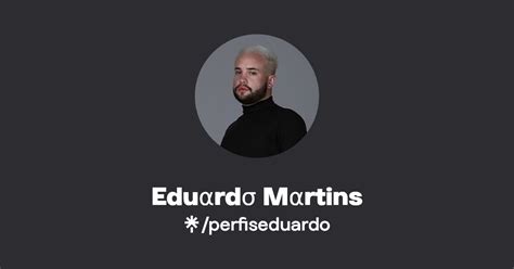 Eduardo Martins Twitter Instagram Tiktok Linktree