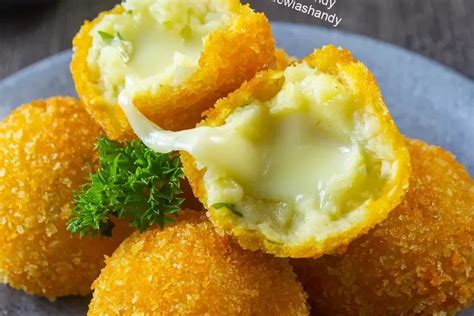 Ide Cemilan Resep Kroket Kentang Mozarella Yang Gurih Dan Enak