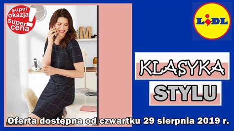 Oferta Lidla Od Czwartku Moda Damska Youtube