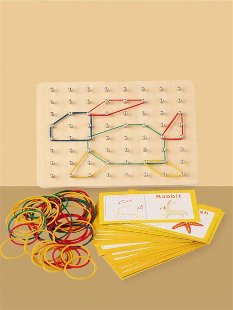 1 Caja Tablero De Rompecabezas Educativo Montessori Juguetes De Aprendizaje Temprano Para El