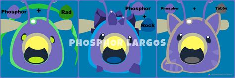 Slime Rancher LARGOS - Phosphor Types by FullMetalDustJacket on DeviantArt