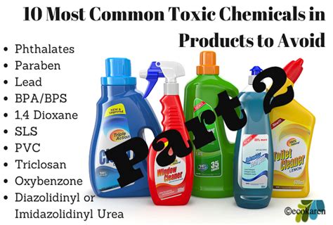 10 Common Toxic Chemicals Toxic Chemicals Toxic Cleaning Products