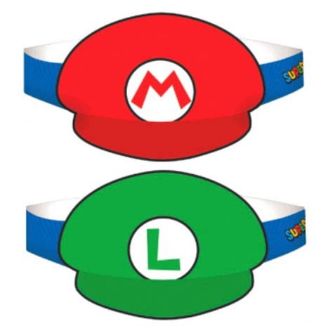 Mario and Luigi Hat - Etsy