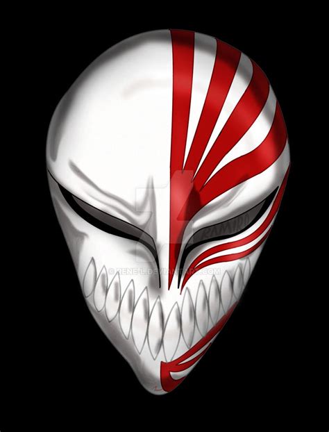 Ichigo Kurosaki's mask by Rene-L on DeviantArt