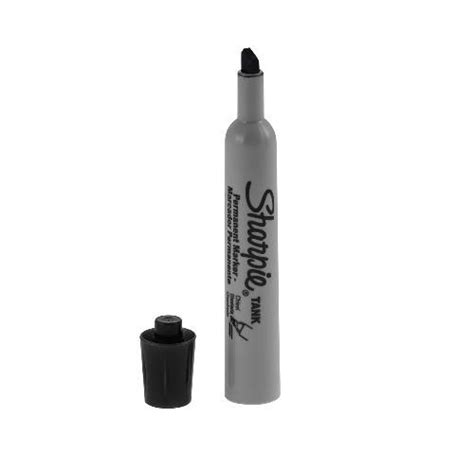 Sharpie Permanent Marker Chisel Tip Black Office Systems Aruba