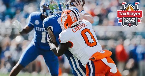 Tnet Watch Clemson Vs Kentucky Gator Bowl Highlights Clemson