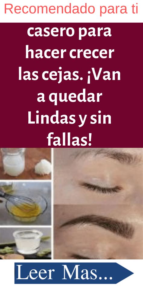 Como Hacer Crecer Las Cejas Y Pesta As Remedios Caseros Hombres Orejones