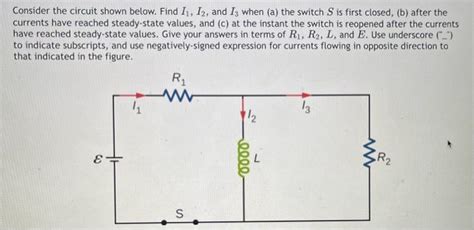 Solved Consider The Circuit Shown Below Find I I And I Chegg