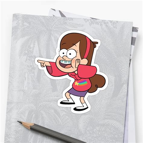 Gravity Falls Mabel Stickers By Animekitten Redbubble