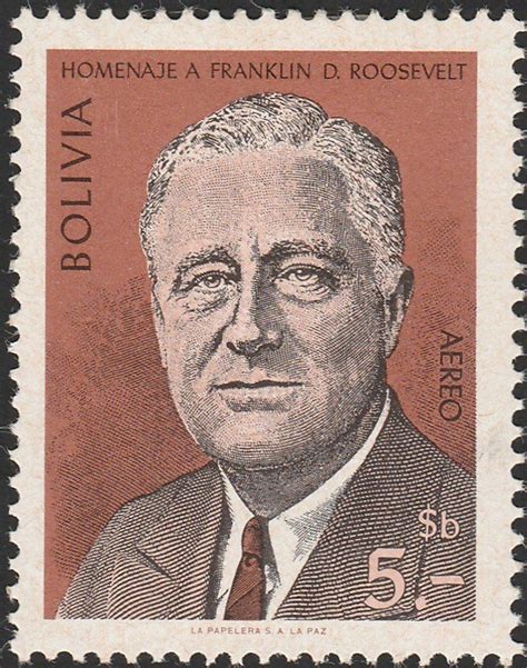 Franklin Roosevelt Stamp Draw Stunning Portraits