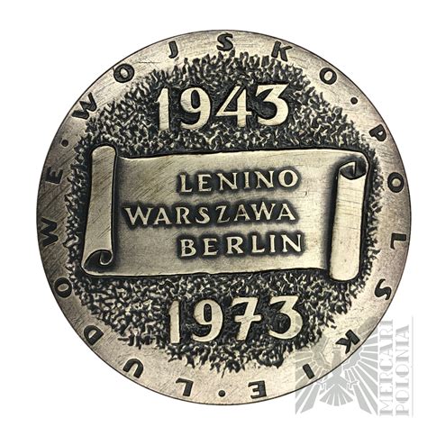 Prl R Medal Lenino Warszawa Berlin Ludowe Wojsko Polskie