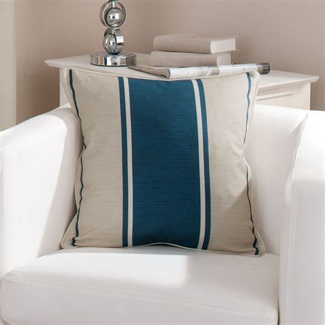 Navy Milan Collection Cushion Dunelm