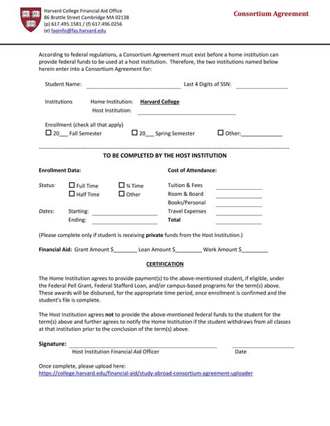 Free Printable Consortium Agreement Templates Word Pdf