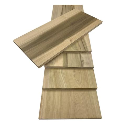 Swaner Hardwood 1 In X 6 In X 6 Ft Poplar S4s Board 2 Pack Ol04051672po The Home Depot