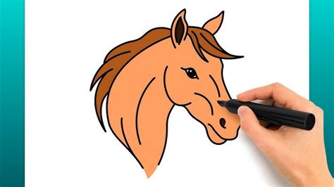 Cabeça De Cavalo Para Desenhar - Como Desenhar Uma Cabeca De Cavalo Passo A Passo Realista