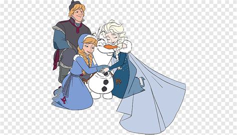 Anna olaf elsa kristoff dibujo fiebre blanco niño png PNGEgg