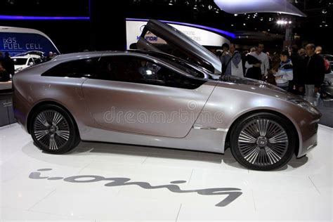 The Hyundai I Oniq Concept Editorial Image Image Of Motor 27127230