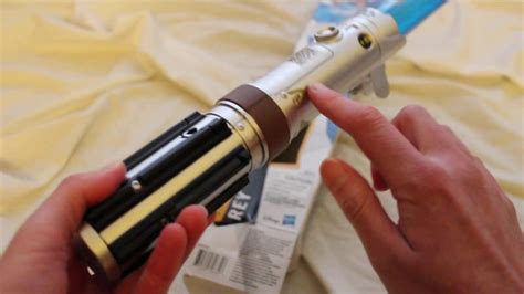 Hasbro Star Wars Rey Electronic Lightsaber Toy Review The Rise Of