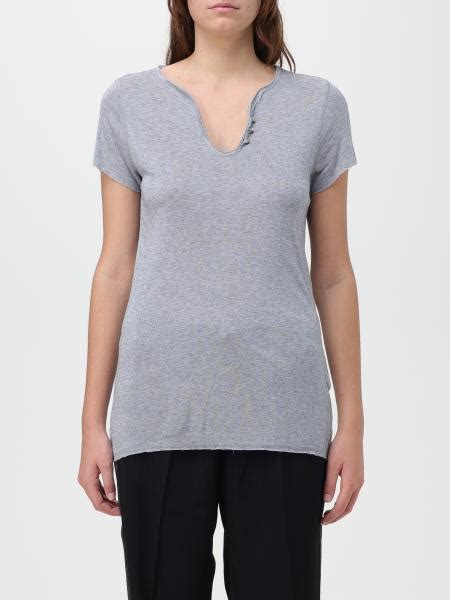 ZADIG VOLTAIRE T Shirt For Woman Grey Zadig Voltaire T Shirt