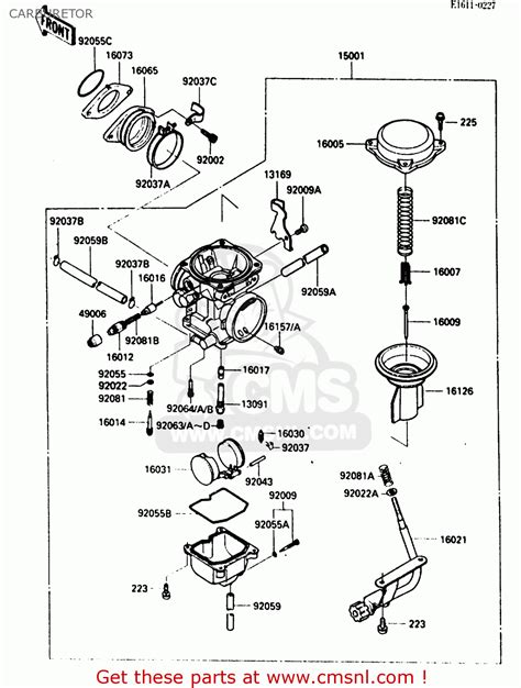 Kawasaki Prairie 300 Carburetor Diagram - Wiring Diagram Pictures