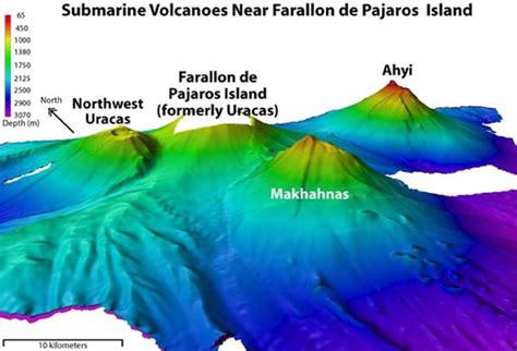 Submarine volcanic activity in the Ahyi seamount area, Northern Mariana ...