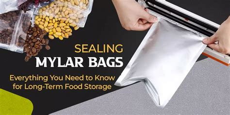 What Is Mylar Bag Learn How To Seal Them For Long Term Storage