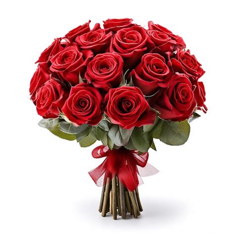 Premium Photo Valentines Day T Romantic Red Rose Bouquets For