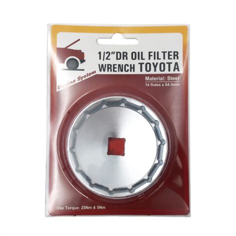 Cosda Toyota Oil Filter Wrench Mm Flutes