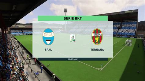 Fifa Spal Vs Ternana Serie Bkt Gameplay Youtube