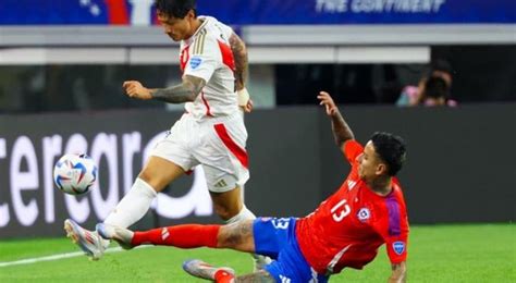 Copa América Lo Que Pasa Si Perú Y Chile Empatan En Puntos En El Grupo