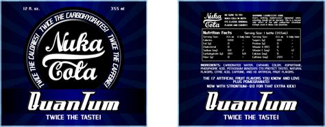 Nuka Cola Quantum Label by base113 on DeviantArt