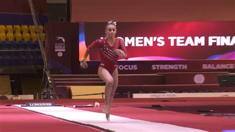 Grace Mccallum Vault World Championships Womens Team Final