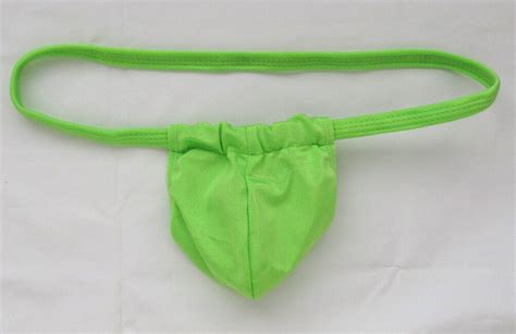 K Hot Sexy Men String Pouch Thong W Built In Snap Loop Ebay