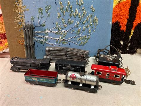 Vintage Marx Toy Train Set - Etsy