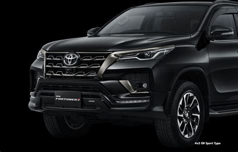 2021 Toyota Fortuner Gr Sport To Launch In Thailand On 26 August Cars