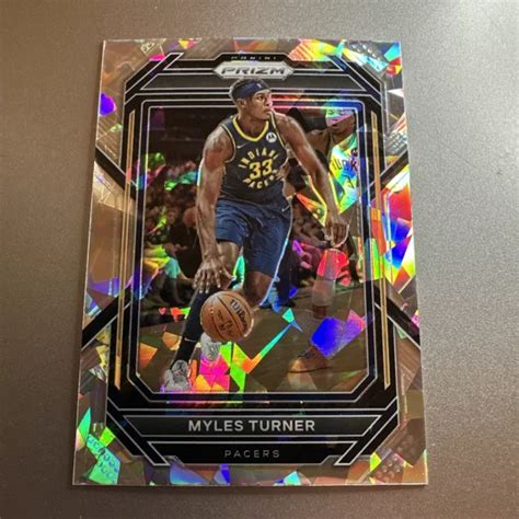 2022 23 PANINI PRIZM Myles Turner 108 Argento Prizm Ghiaccio