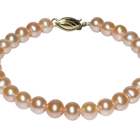 Pink Pearl Bracelet - Etsy