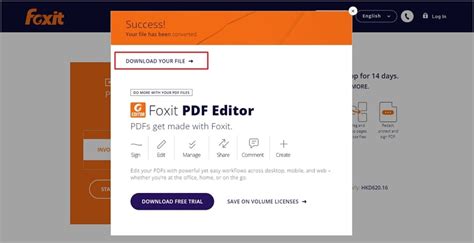 Veja como é fácil usar o Foxit PDF to Converter