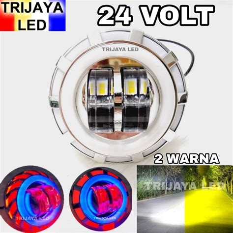 Jual Lampu Tembak Sorot Depan Led Projie Daymaker Mata Volt